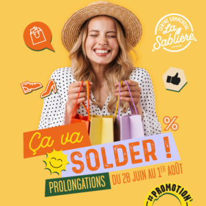 Soldes d’été 2023 : ça continue jusqu’au 1er août !